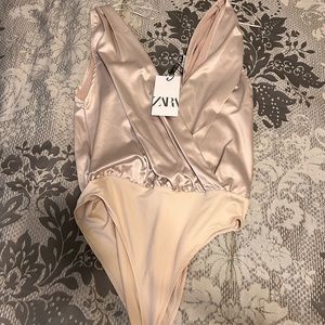 Zara Silk bodysuit